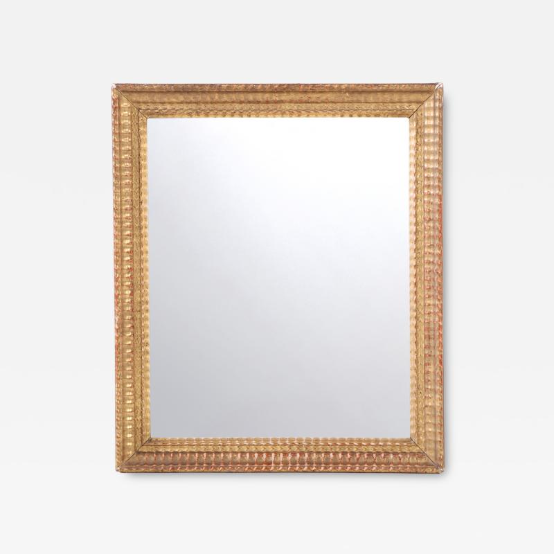 Small French Giltwood Mirror Late 19th C