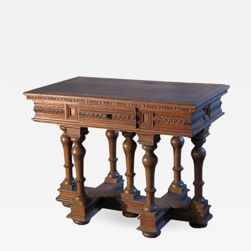 Small French Renaissance style Cross Lorraine Center Table