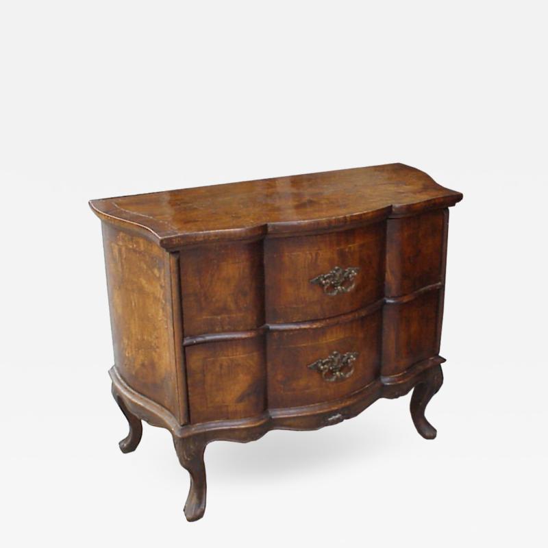 Small Italian 19th Century Rococo Style Commode