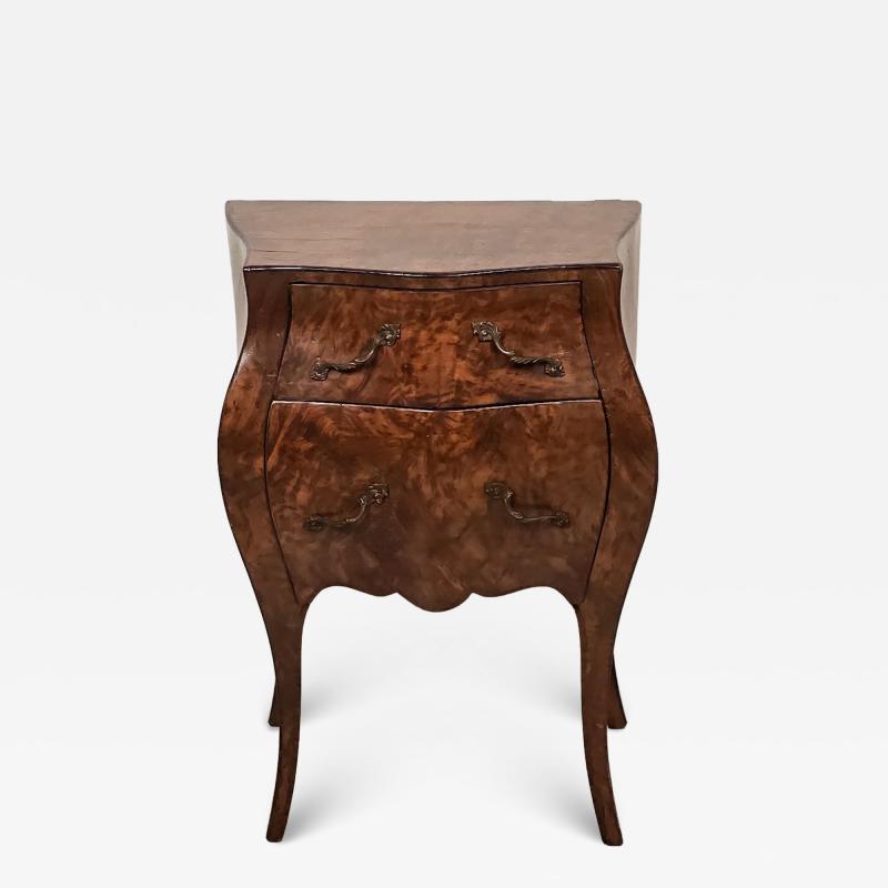 Small Italian Olivewood Commodini circa 1900