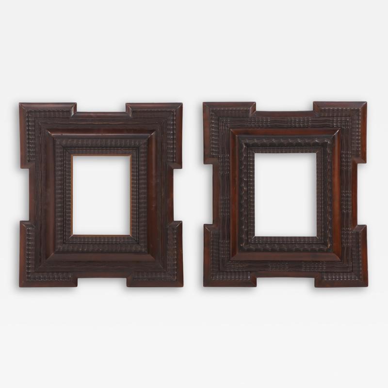 Small Pair of Italian frames in the Dutch style C 1945 