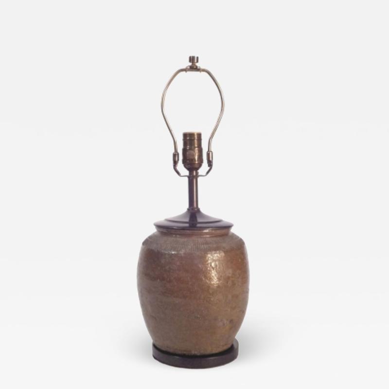 Small Stoneware Lamp