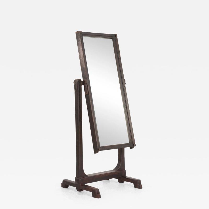Smokey Tunis Carved Mirror 1969
