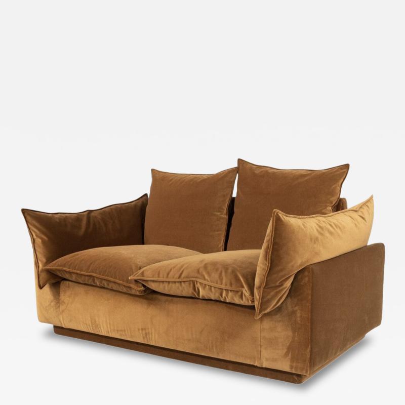 Sofa Cado 2 Seater by Gunnar Gravesen and David Lewis Divano for ICF Italy