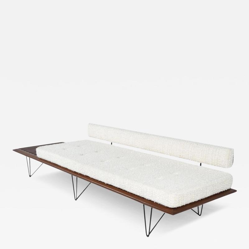 Sofa with integrated tabletop by Carlo Hauner Martin Eisler for forma 1950s