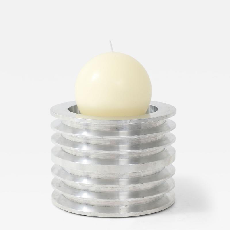 Solid Aluminum Space Shuttle Part Candle Holder