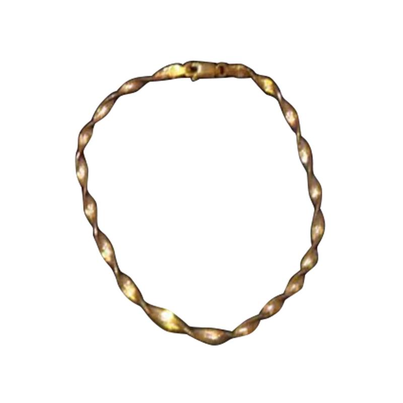 Solid Sterling Silver 8 Rope Bracelet