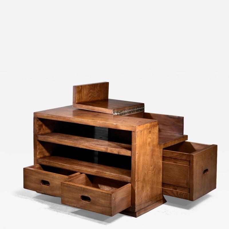 Solid elm bar table
