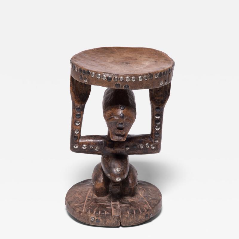 Songye Style Caryatid Stool