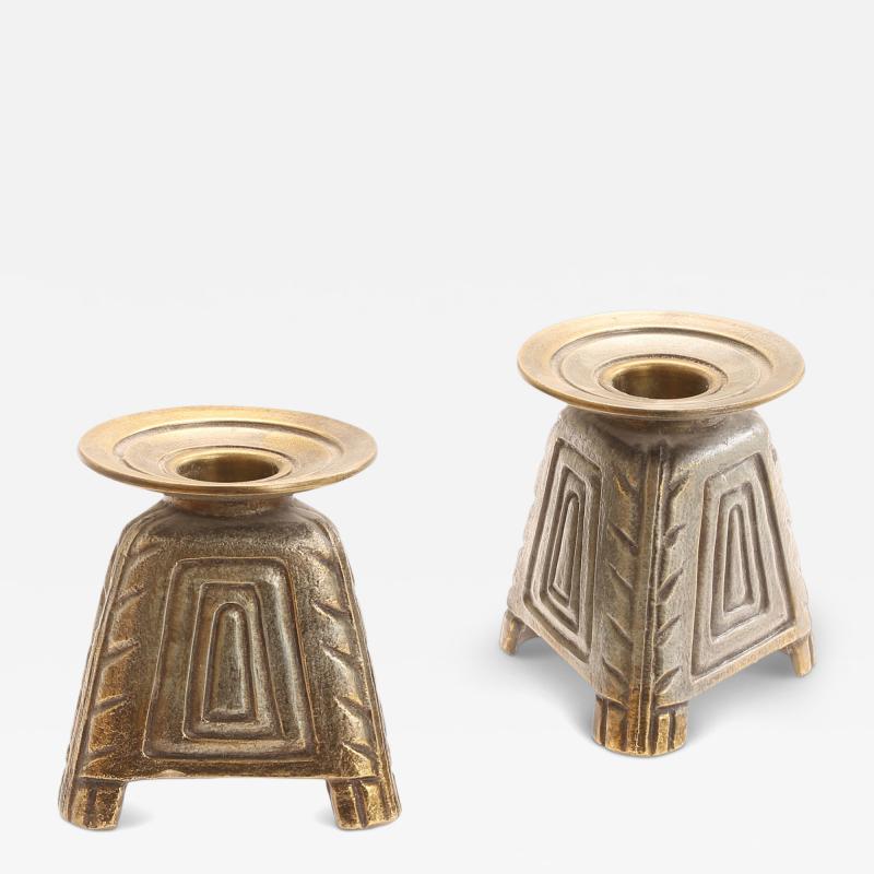 Sonja Katzin Pair of Candle Holders by Sonja Katzin
