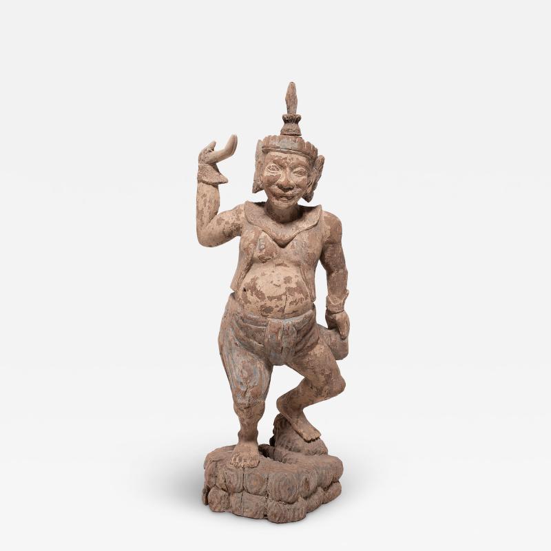Southeast Asian Polychrome Entertainer
