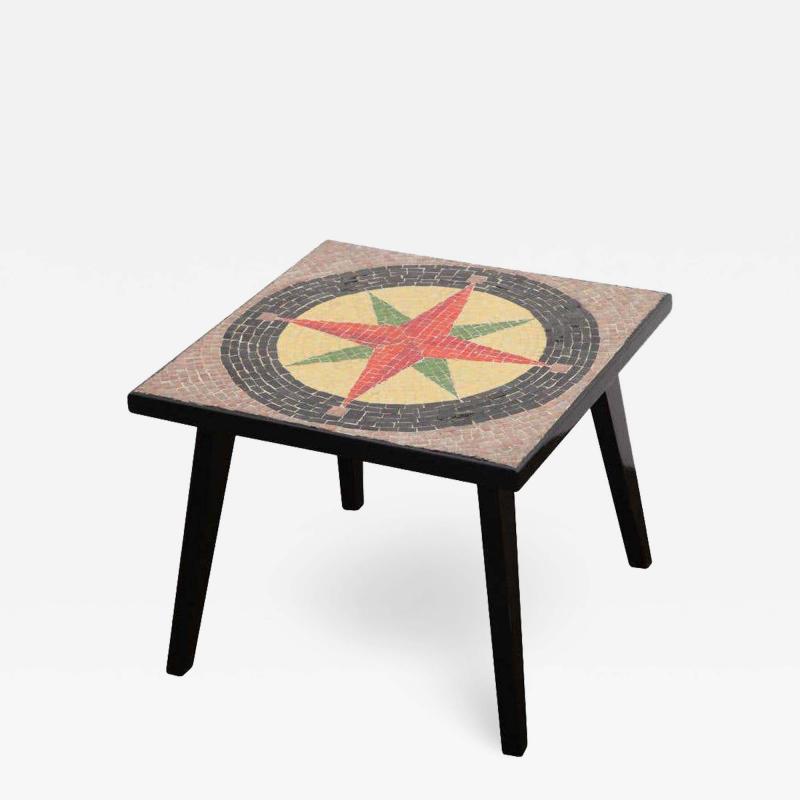 Southern Cross 50s Mosaic Low Accent Table