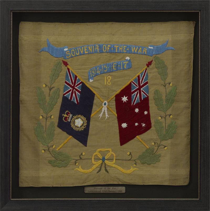 Souvenir of the War 1914 15 16 17 18 Banner