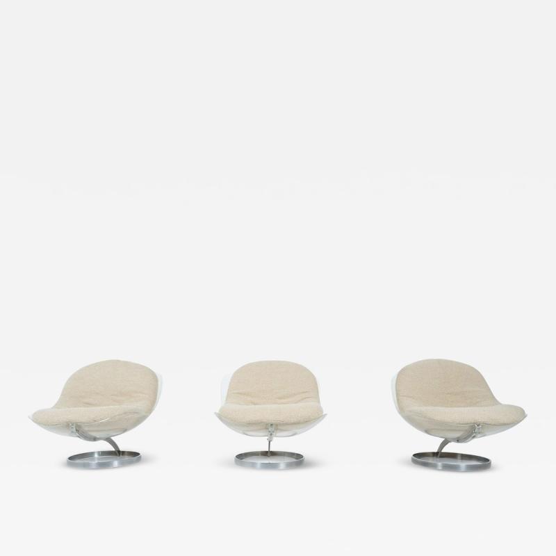 Space Age Sph re Lounge Chairs by Boris Tabacoff Mobillier Modulaire