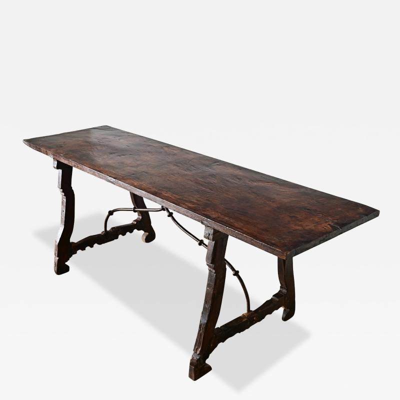 Spanish 18th Century Oak Refectory Table