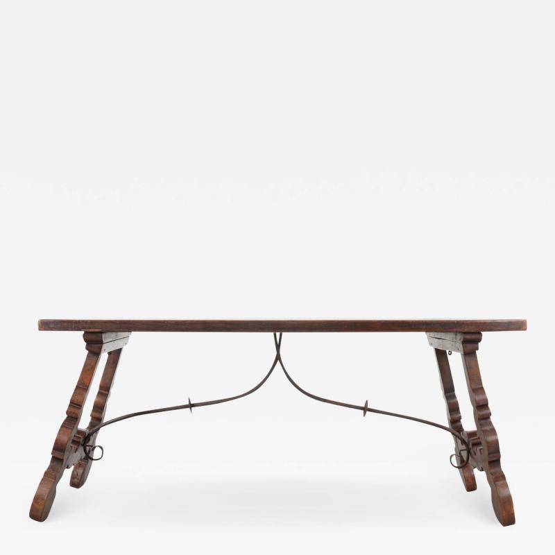 Spanish 19th Century Oak Table