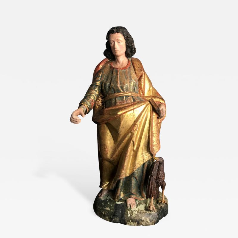 Spanish Colonial Antique Santo Figure