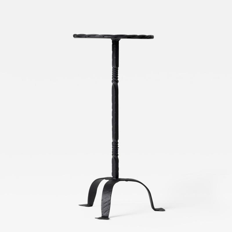 Spanish Midcentury Black Martini Table