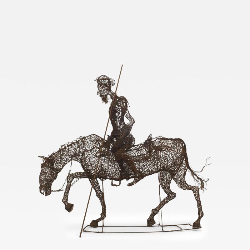 Spanish Wire Don Quixote Figure