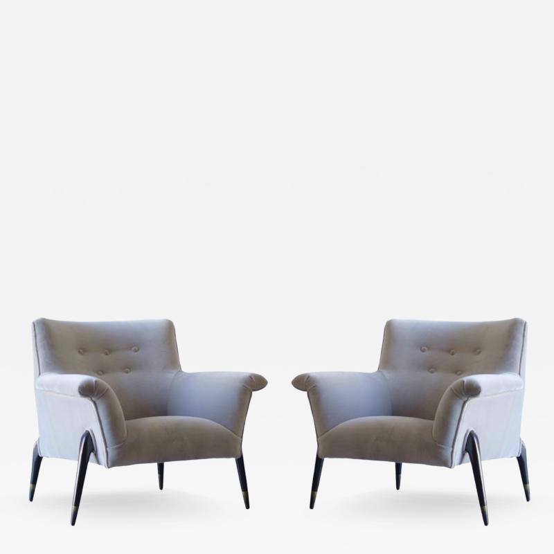 Spider Leg Lounge Chairs Ico Parisi Style C 1960s
