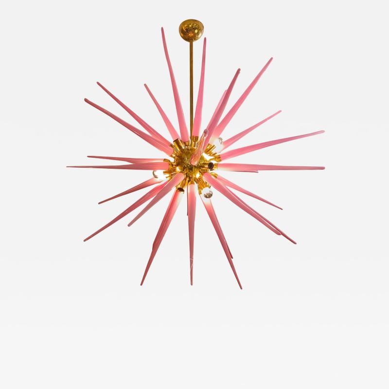 Sputnik Spikes Lamp Pink