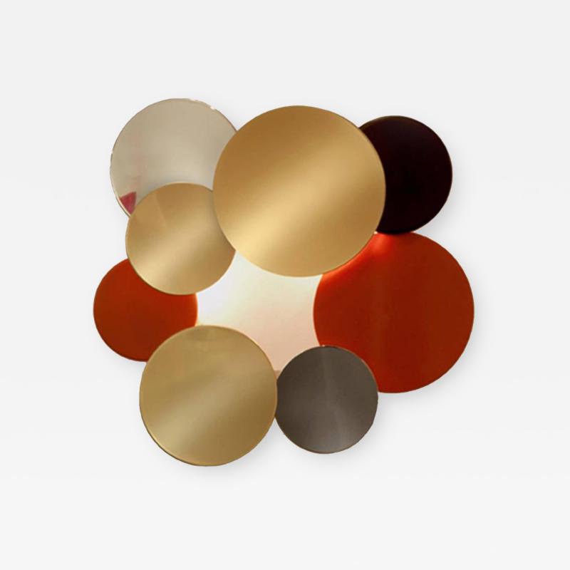 Square Disk Sconce