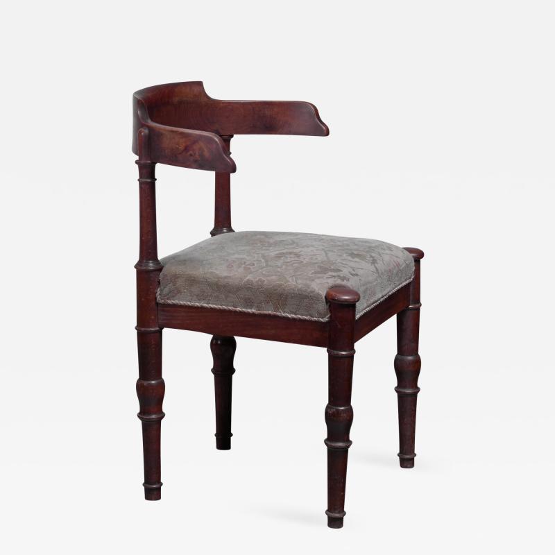 Stained beech side chair Denmark