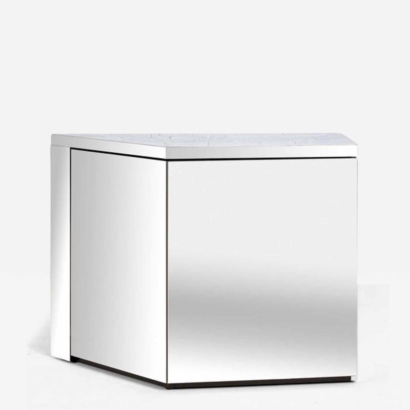 Stainless Steel Corner Bar Cabinet 1970