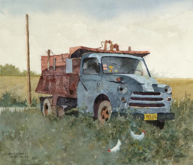 Stan Masters Old Truck at Times Beach