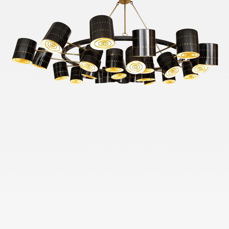 Stan Usel Contemporary Chandeliers circular by Stan Usel