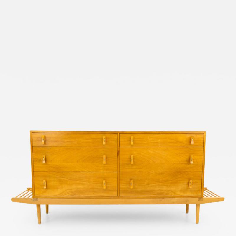Stanley Young Stanley Young for Glenn of California Mid Century 6 Drawer Lowboy Dresser