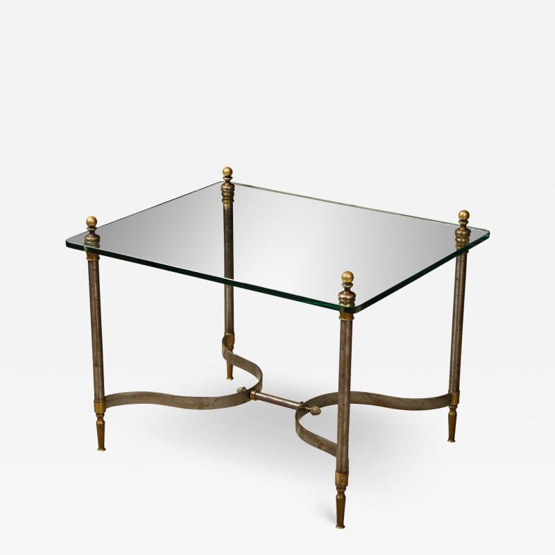 Steel Brass Coffee Table