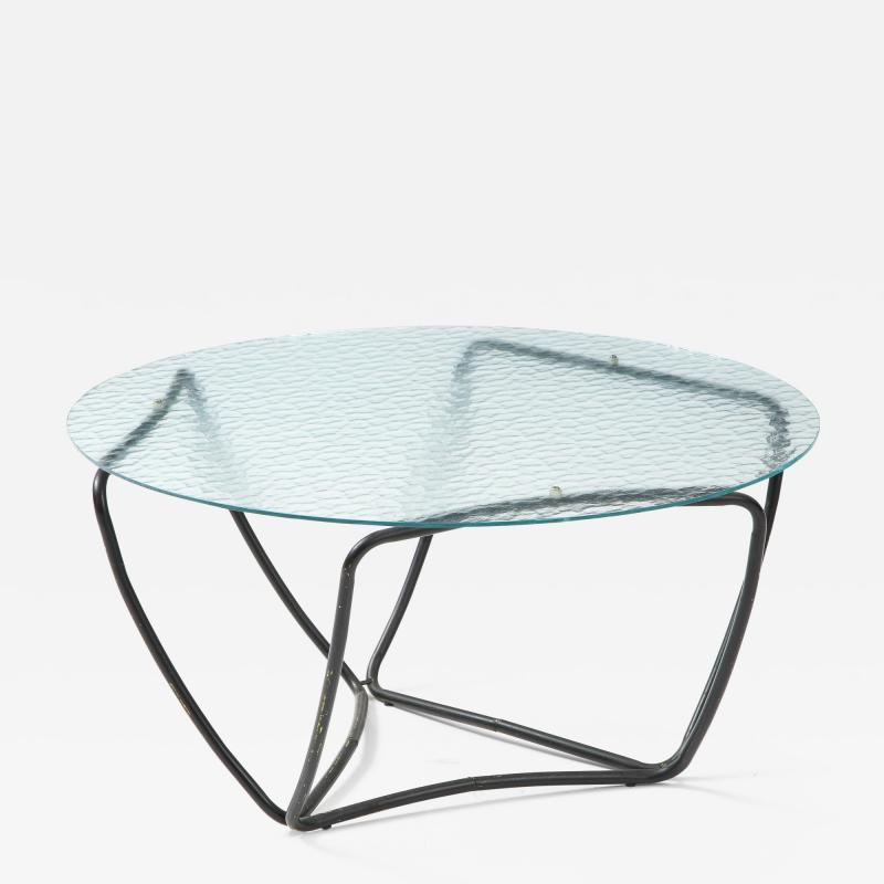 Steel Glass Coffee Table