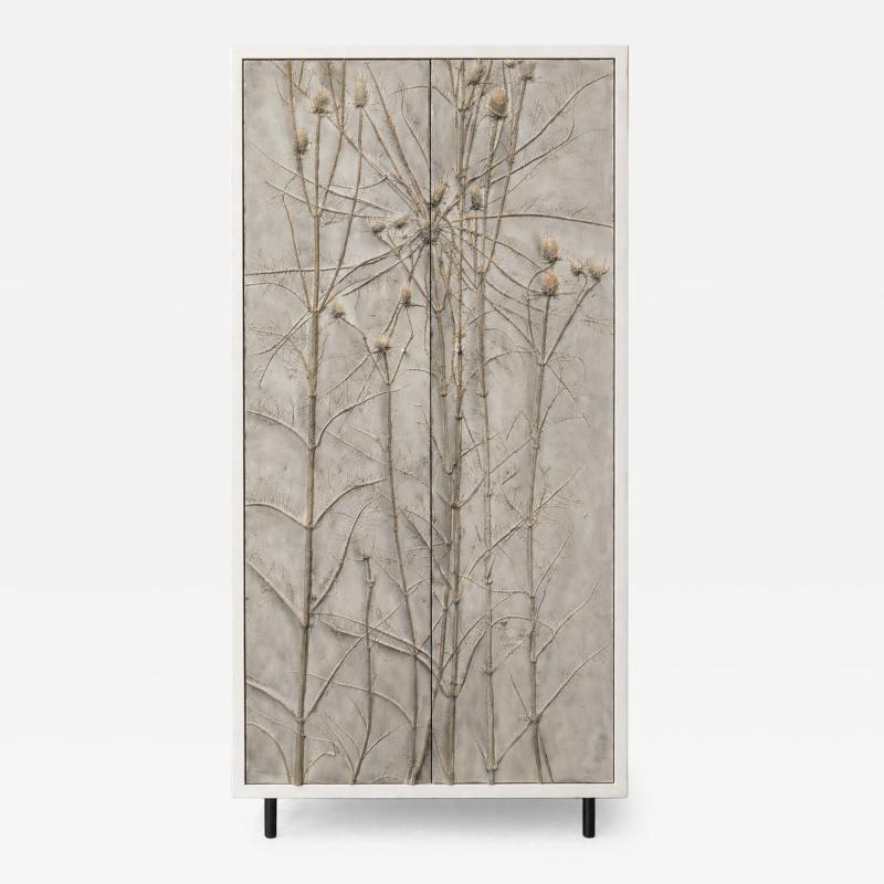 Stefan Buxbaum WILDE TEASEL concrete cabinet