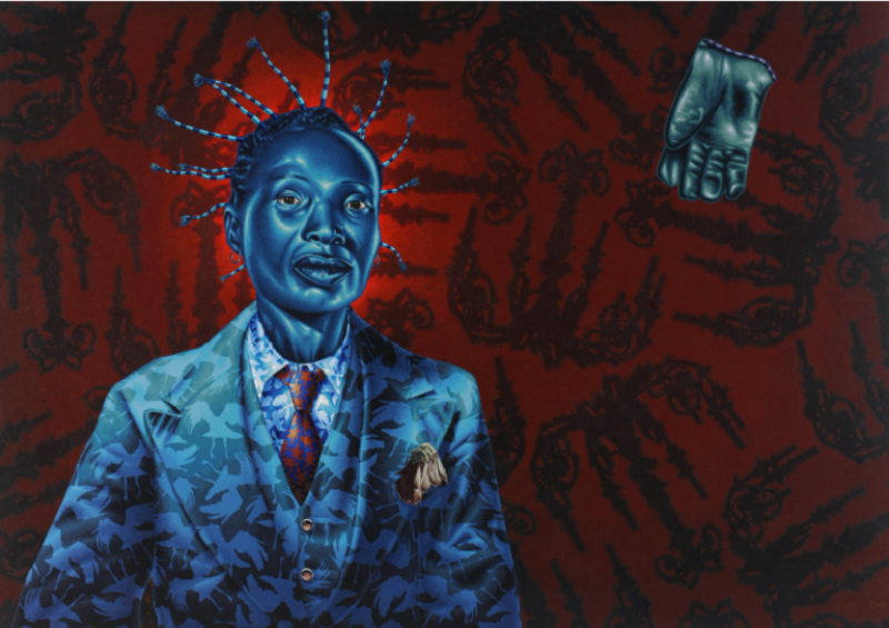Stephen Hall Portrait of Congolese Woman in Drag