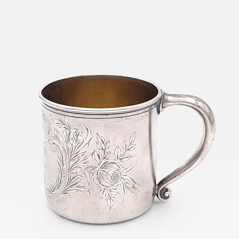 Sterling Silver Baby Cup U S A 1892