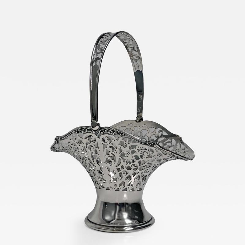 Sterling Silver Basket Birmingham 1923 Henry Matthews