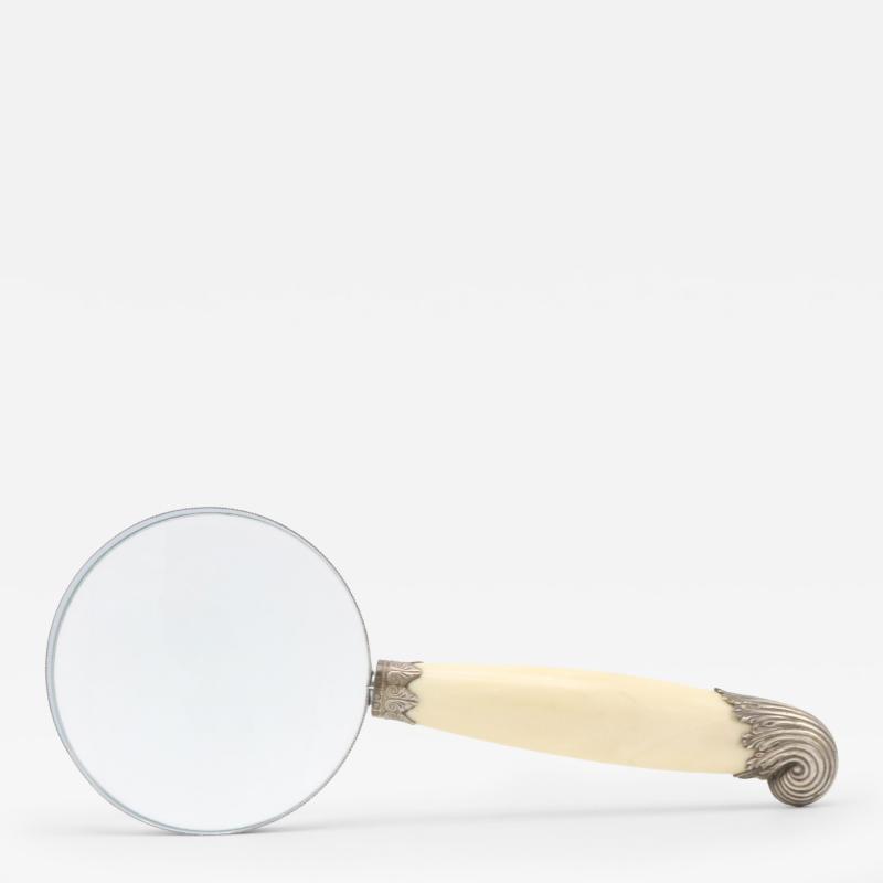 Sterling Silver Bone Magnifying Glass England 1894