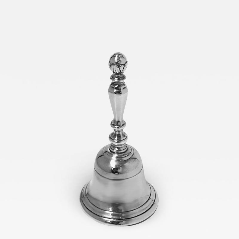 Sterling Silver English Table Bell Georgian style