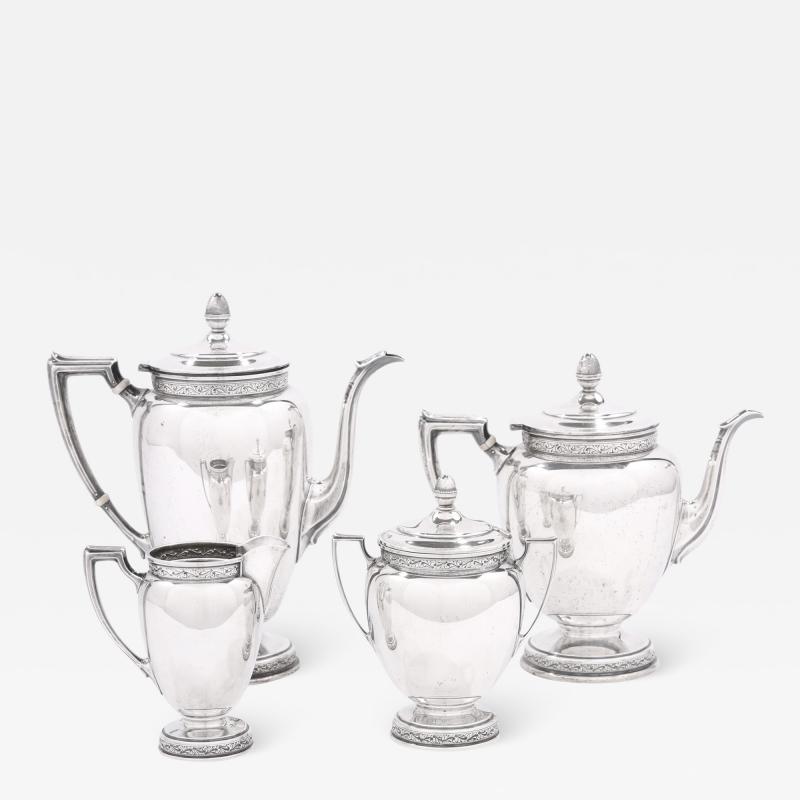 Sterling Silver Four Piece Tea Coffee Service