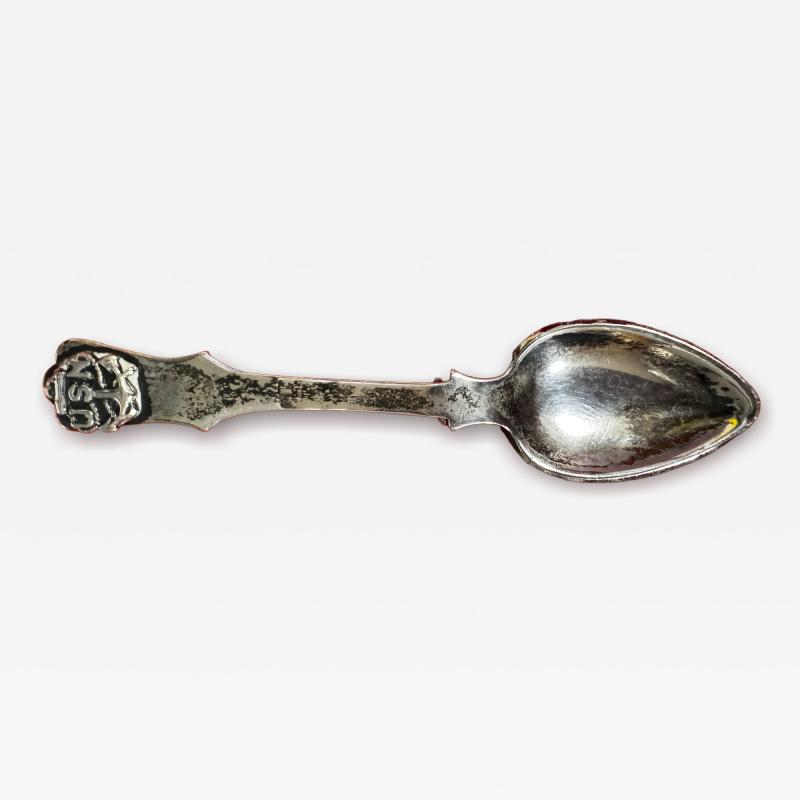 Sterling Silver Spoon Pin Brooch Stamped USN 5 12g each