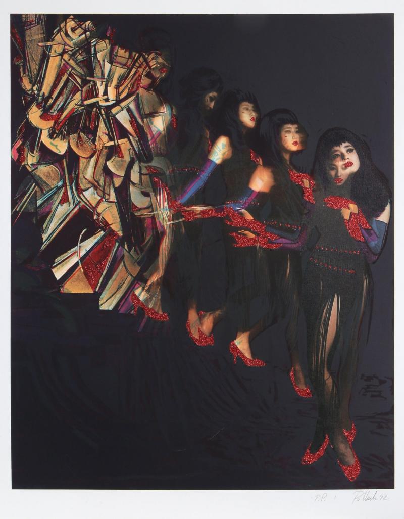 Steven Pollack Rie Miyazawa Descending a Staircase after Duchamp 