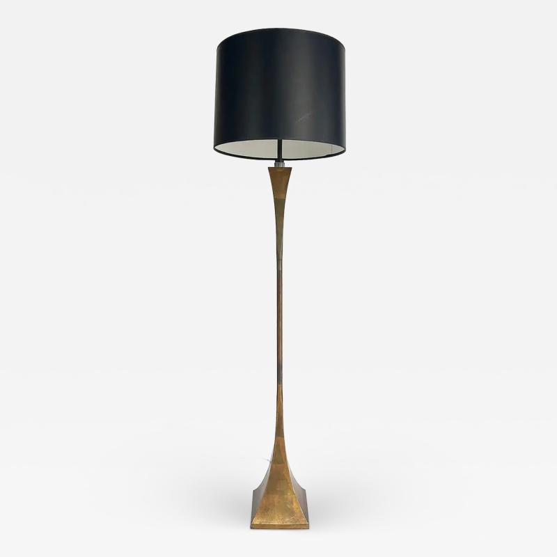 Stewart Ross James Stewart Ross James Hansen Lighting Gilt Bronze Floor Lamp Mid century 1960s