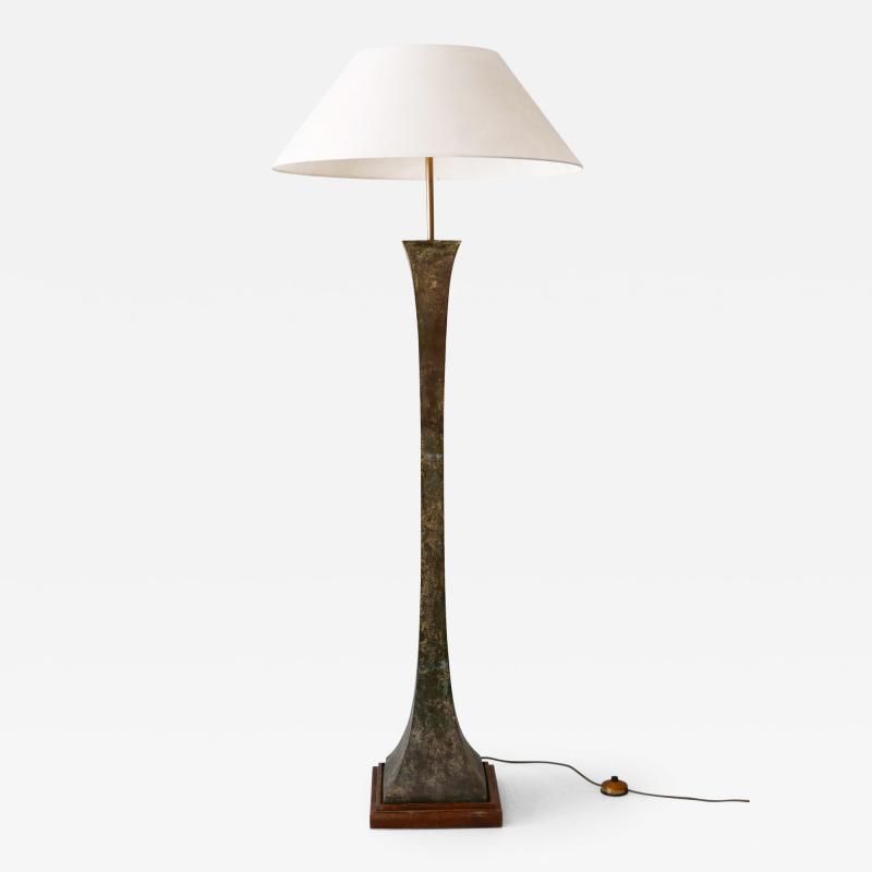 Stewart Ross James Verdigris Bronze Floor Lamp by Stewart Ross James for Hansen Lighting 1960s