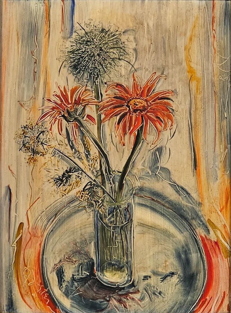 Still Life of Flowers U S A circa 1950