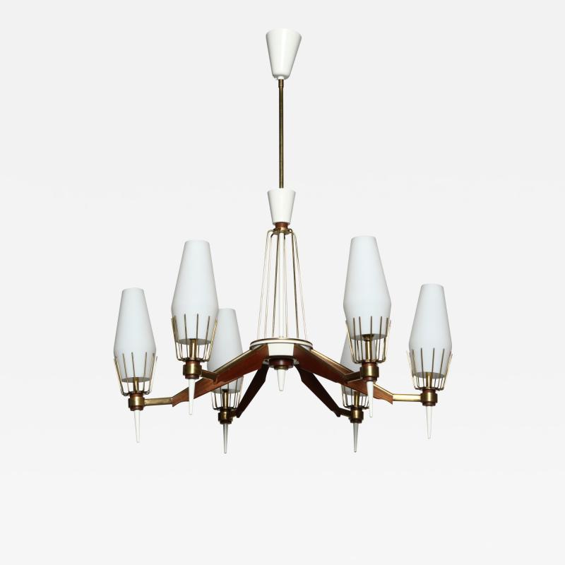 Stilnovo style chandelier