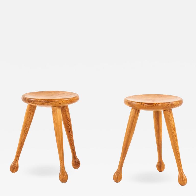 Stools Probably Produced in Sweden