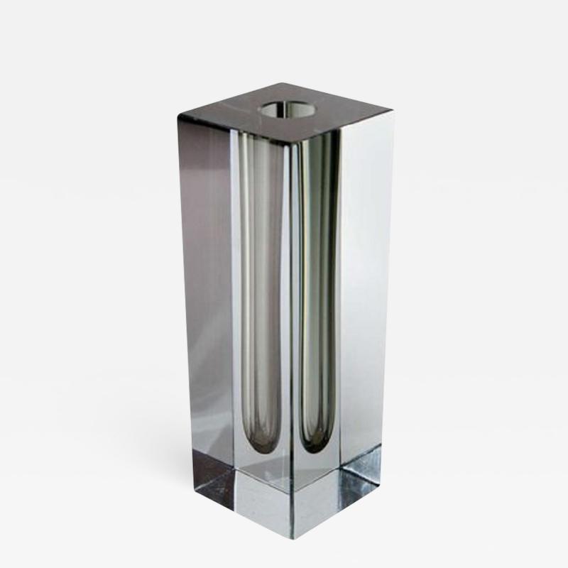 Striking Mid Century Scandinavian Glass Vase