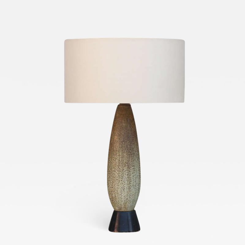 Studio Ceramic Oblong Lamp