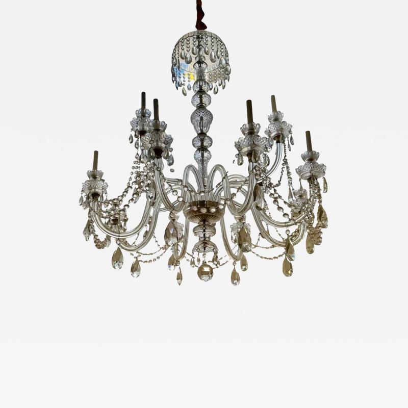 Superb Irish Crystal Louis XVI Style Entryway Chandelier
